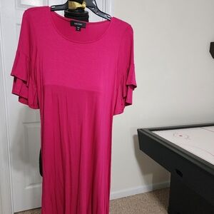 Karen Kane medium, pink dress